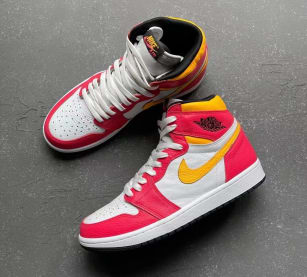 Jordan dropt in de Lente deze Air Jordan Retro 1 High OG "Light Fusion Red"