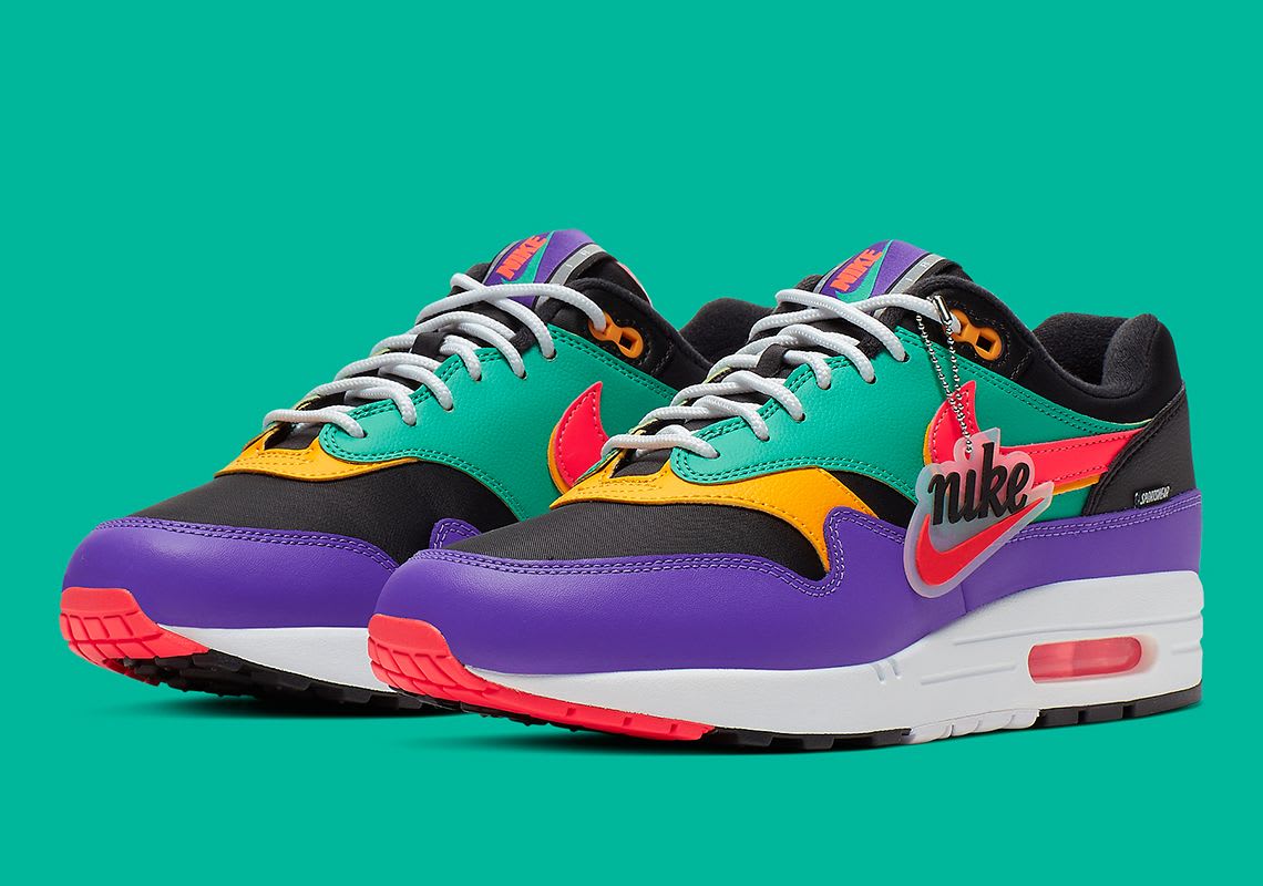Incoming heat: Een op vintage Nike kleding geïnspireerde Air Max 1