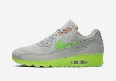 Nike voorziet de Air Max 90 van een prachtige geschubde bovenkant