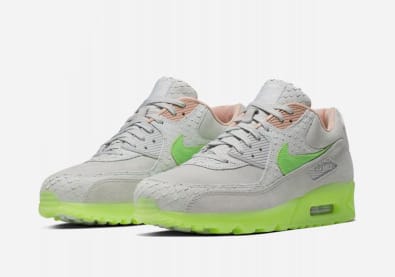 Nike voorziet de Air Max 90 van een prachtige geschubde bovenkant