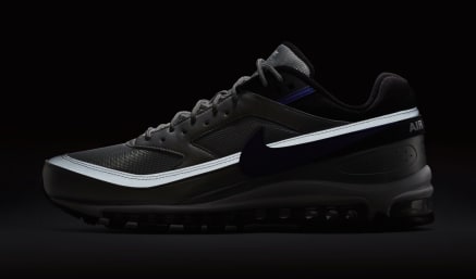 Liefhebbers van de Air Max 97/BW opgelet! Deze Air Max 97/BW Metallic Silver Persian Violet is onderweg.