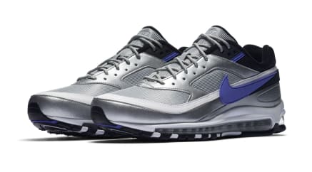 Liefhebbers van de Air Max 97/BW opgelet! Deze Air Max 97/BW Metallic Silver Persian Violet is onderweg.