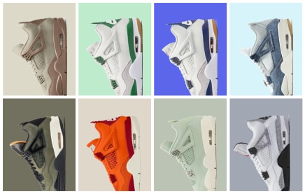 Alle aankomende nieuwe Air Jordan 4 sneakers voor 2025 sneaker squad