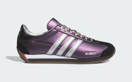 Always Do What You Should Do x Adidas Country Purple