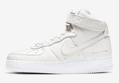 Morgen droppen er twee Alyx x Nike Air Force 1 High colorways