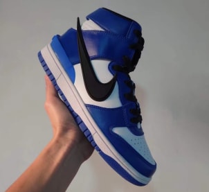 Ambush x Nike Dunk High Deep Royal foto 2