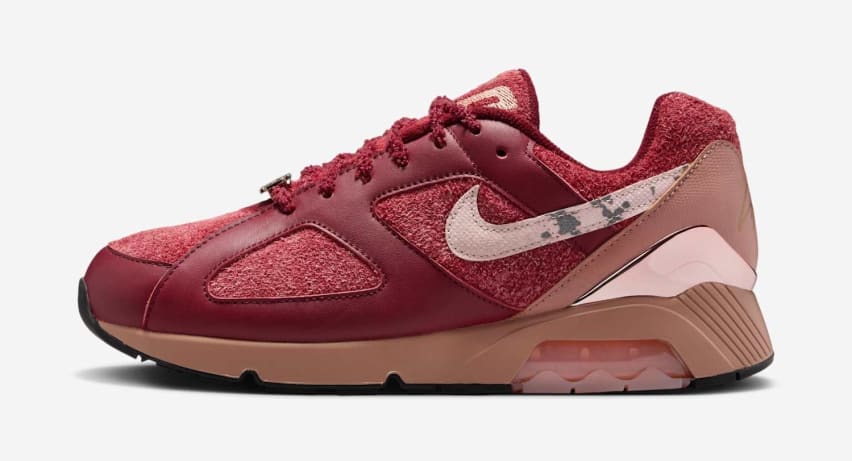 Apron Records x Nike Air 180 Team Red Foto 2