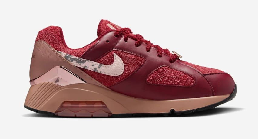 Apron Records x Nike Air 180 Team Red Foto 3