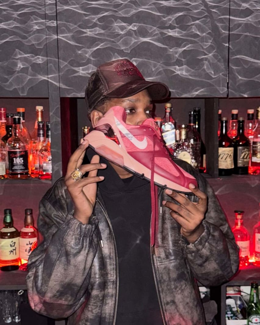 Apron Records x Nike Air 180 Team Red