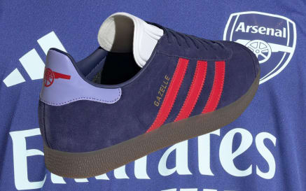 Arsenal FC x Adidas Gazelle Rekive Night Sky