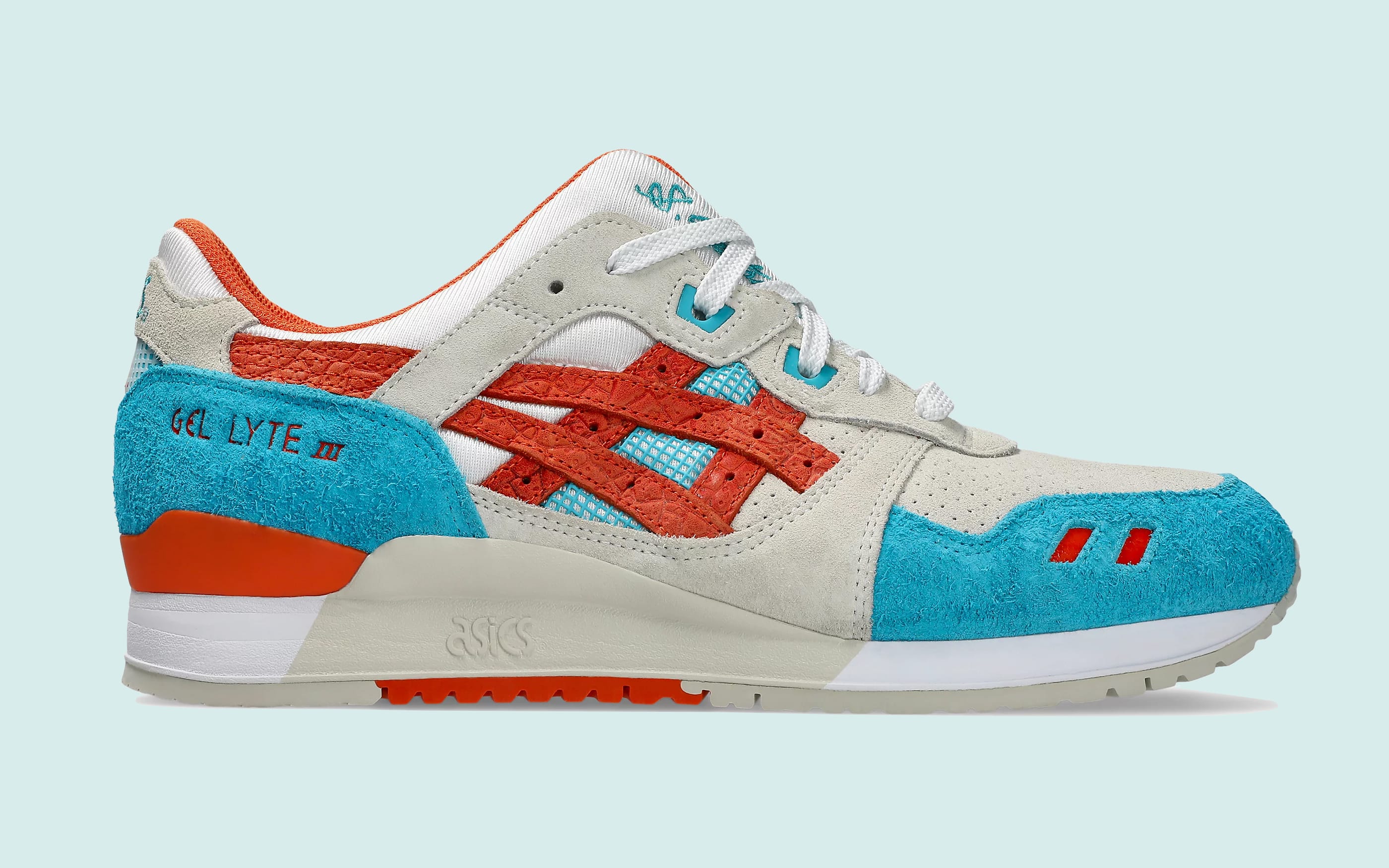Asics eert ontwerper Shigeyuki Mitsui met een kleurrijke Gel Lyte III 07 Remastered