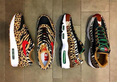 Atmos x Nike Air Max 1 / Air Max 95 Animal Pack 2018