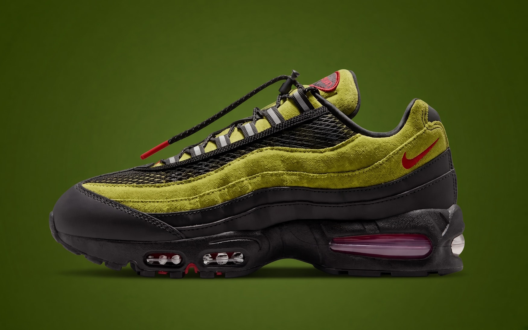 Aya Brown x Nike Air Max 95 Big Bubble Atomic Green