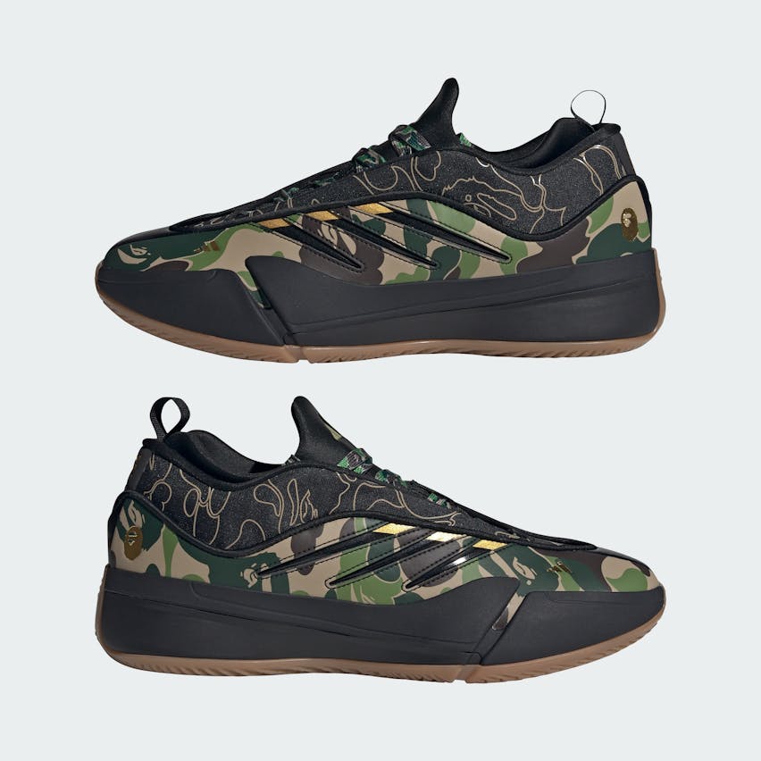 BAPE x Adidas Dame 9 Camo Foto 4