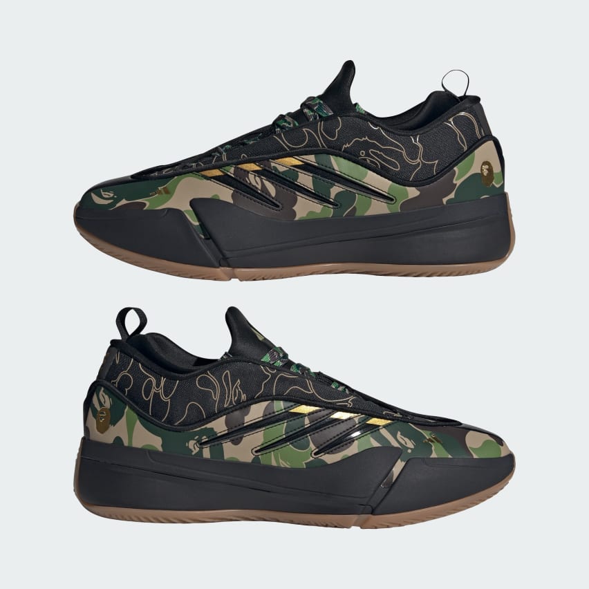 BAPE x Adidas Dame 9 Camo Foto 4