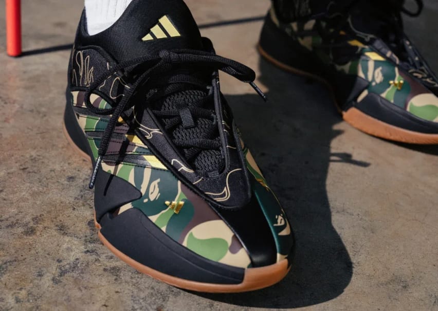 BAPE x Adidas Dame 9 sneakers foto 7