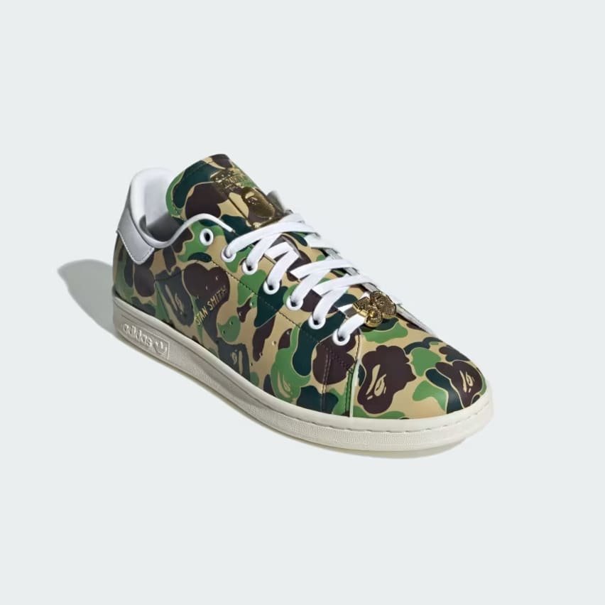 BAPE x Adidas Stan Smith ABC Camo Foto 3