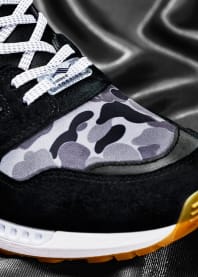 BAPE's camo prints zijn weer terug te vinden op de upcoming BAPE x Undefeated x adidas ZX 8000