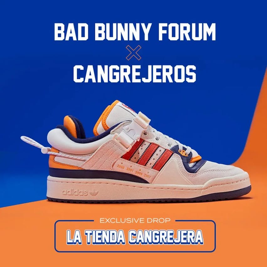 Bad Bunny x adidas Forum Low Cangrejeros Foto 2