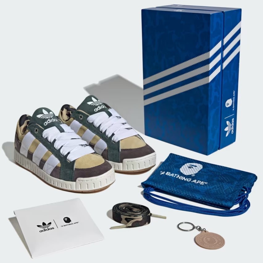 Bape x Adidas Lawsuit Sand Foto 3