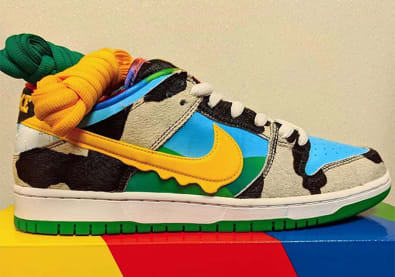 Ben & Jerry's en Nike droppen binnenkort een knotsgekke "Chunky Dunky"