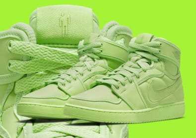 Billie Eilish x Air Jordan 1 KO Volt Foto 1