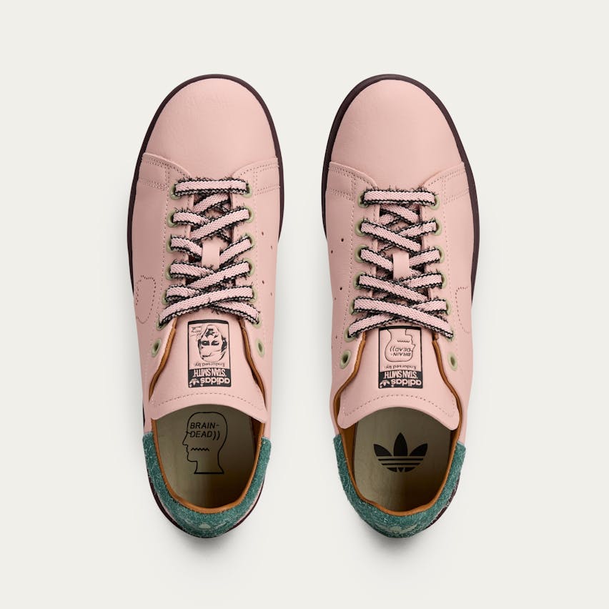 Brain Dead x Adidas Stan Smith Vapour Pink Foto 1