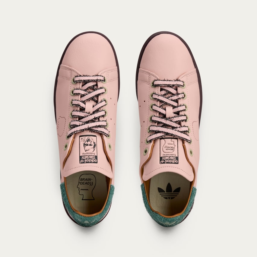 Brain Dead x Adidas Stan Smith Vapour Pink Foto 1