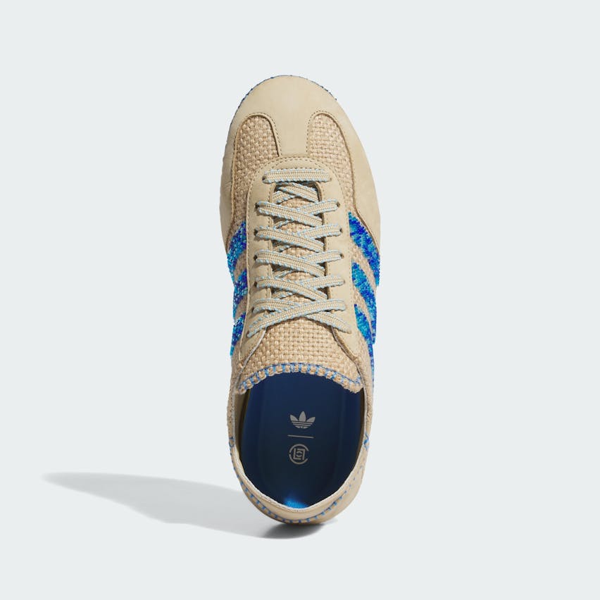 CLOT x Adidas Gazelle By Edison Chen Light Blue Foto 2