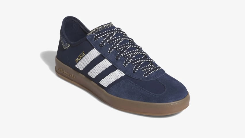 CLOT x Adidas Gazelle Navy Foto 1