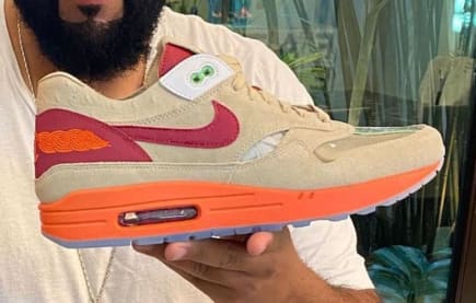 DJ Khaled post nieuwe foto's van de CLOT x Nike Air Max 1 Kiss of Death 2021