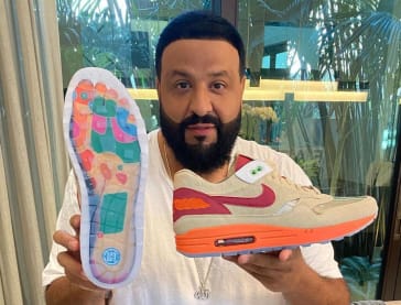 DJ Khaled post nieuwe foto's van de CLOT x Nike Air Max 1 Kiss of Death 2021