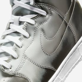 CLOT x Nike Dunk High Metallic Silver Foto 11