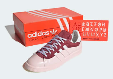 Cali Thornhill Dewitt x Adidas Campus 80s Burgundy Foto 2