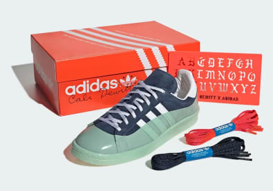 Cali Thornhill Dewitt x Adidas Campus 80s Navy Foto 1