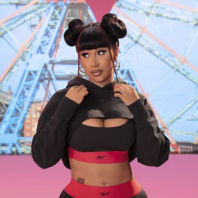 Cardi B x Reebok Summertime Fine Collectie foto 1