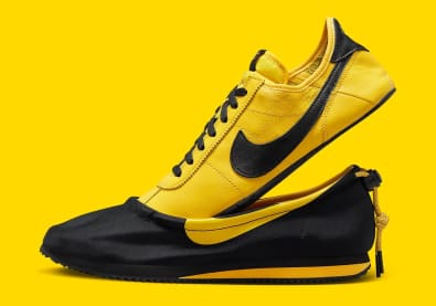 Clot x Nike Cortez Black Varsity Maize Foto 1