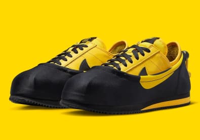 Clot x Nike Cortez Black Varsity Maize Foto 2