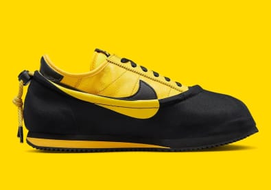 Clot x Nike Cortez Black Varsity Maize Foto 4