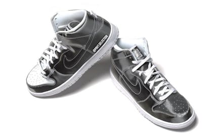 Clot x Nike Dunk High Metallic Silver Foto 5