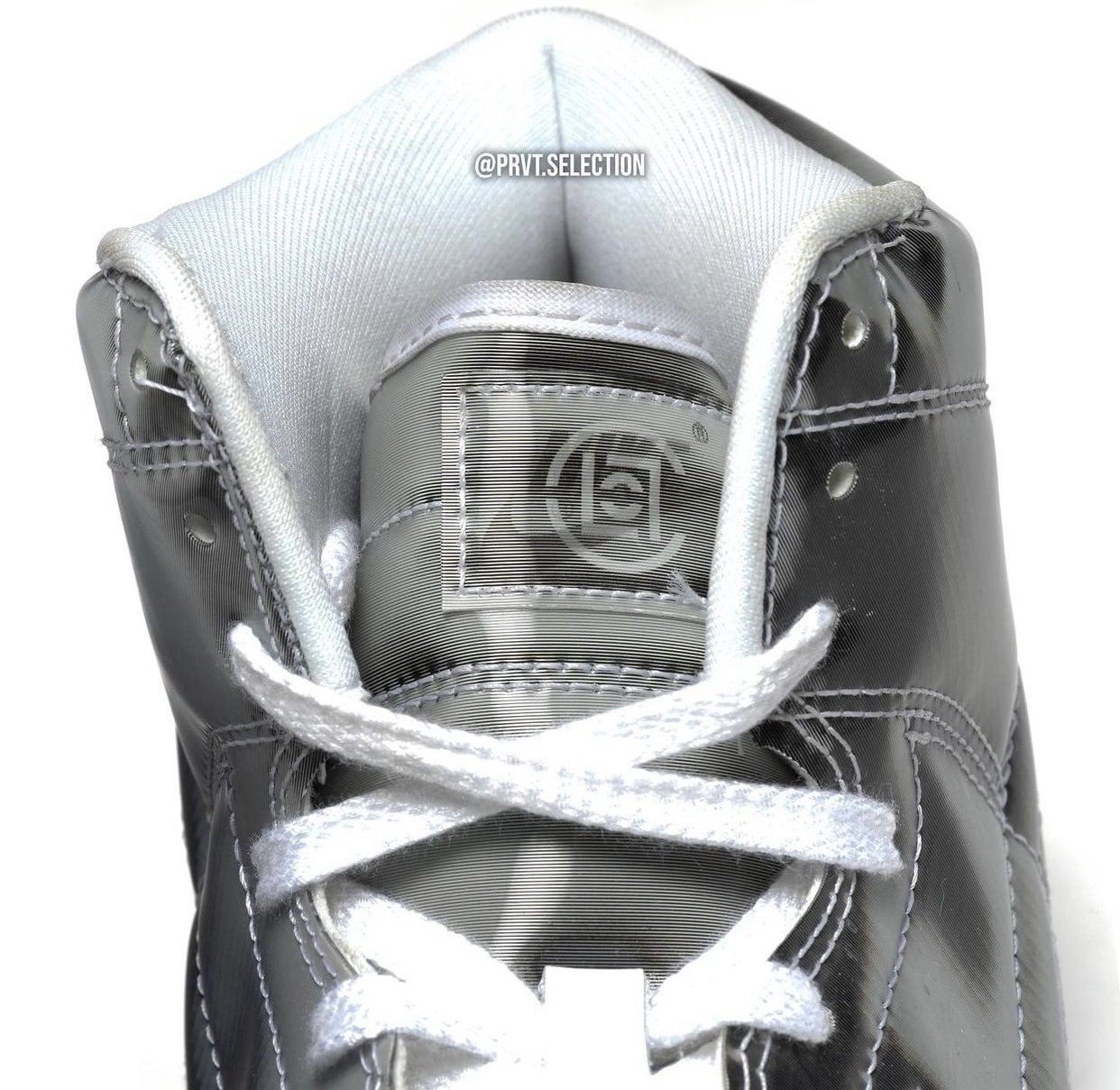 Clot x Nike Dunk High Metallic Silver Foto 8