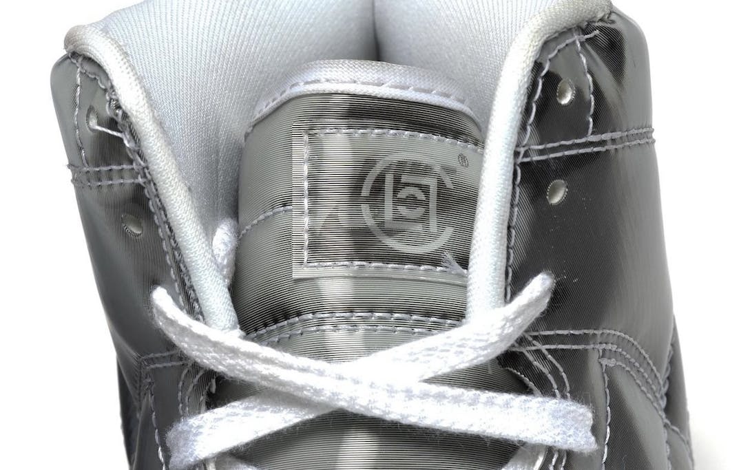 Clot x Nike Dunk High Metallic Silver Foto 8