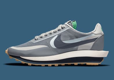 Clot x Sacai x Nike LD Waffle Cool Grey Foto 2