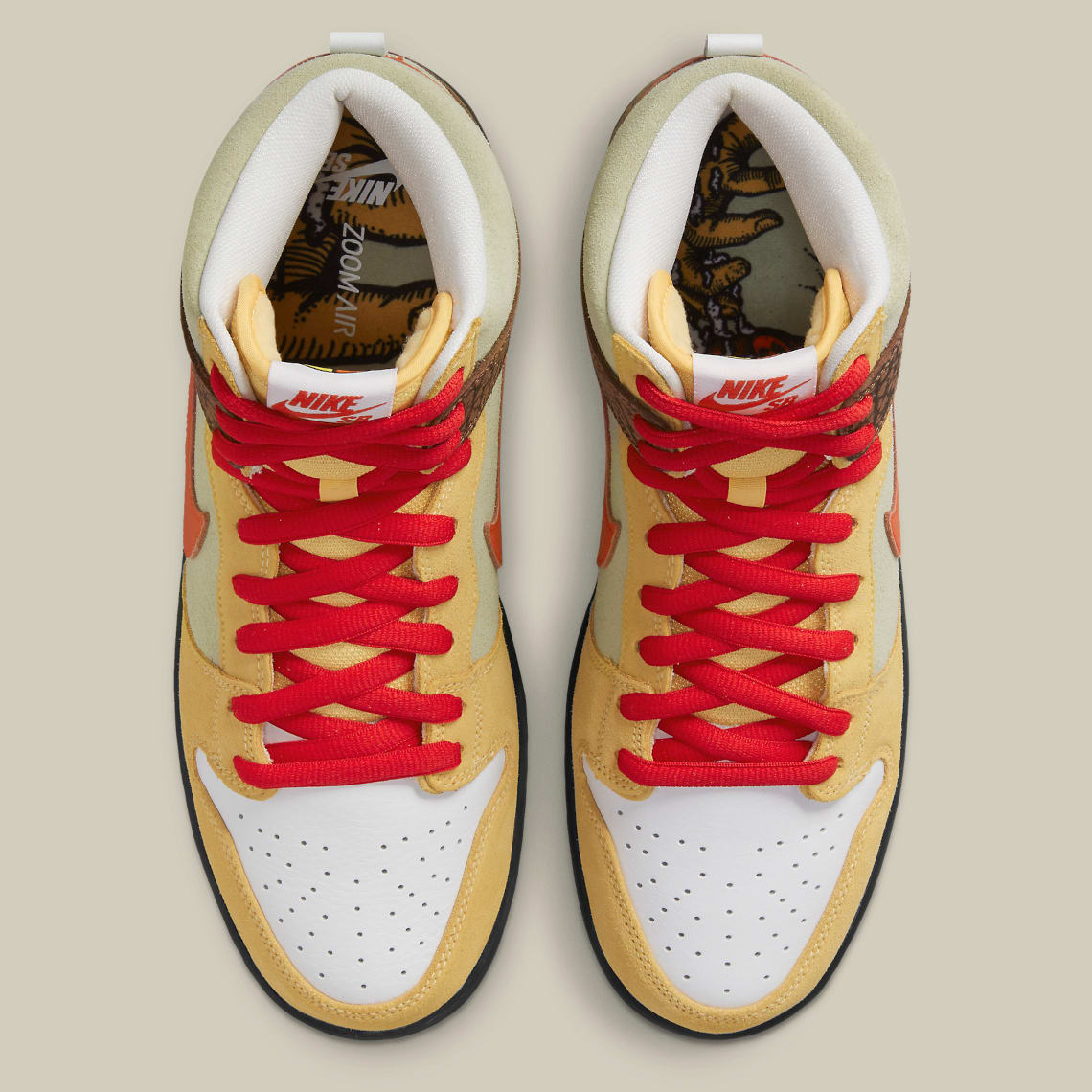 Color Skates x Nike SB Dunk High Kebab Destroy foto 4