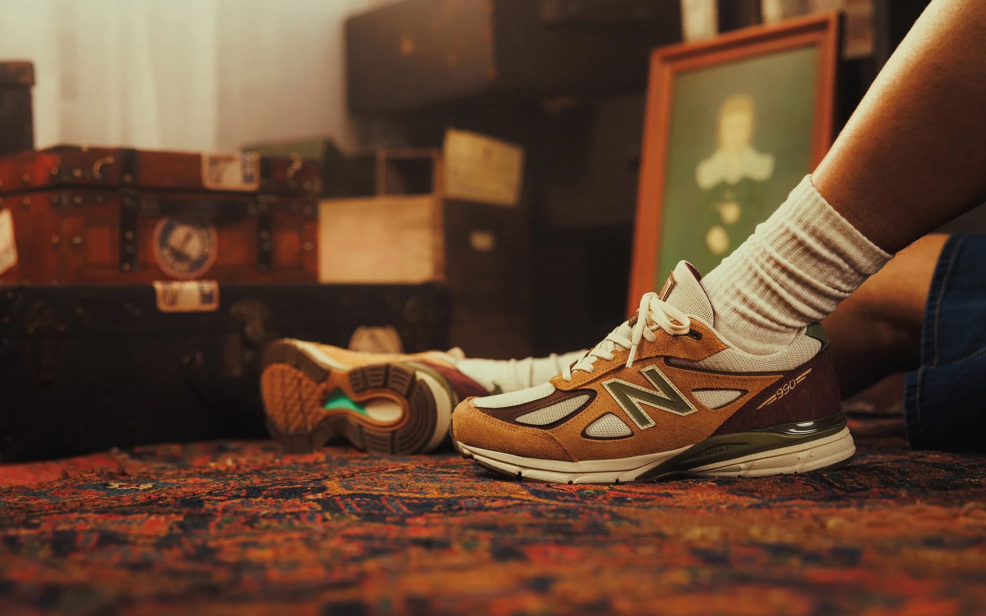 Concepts x New Balance 990v4 Patina