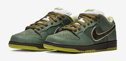 De Officiële foto's van de Concepts x Nike SB Dunk Low "Green Lobster"