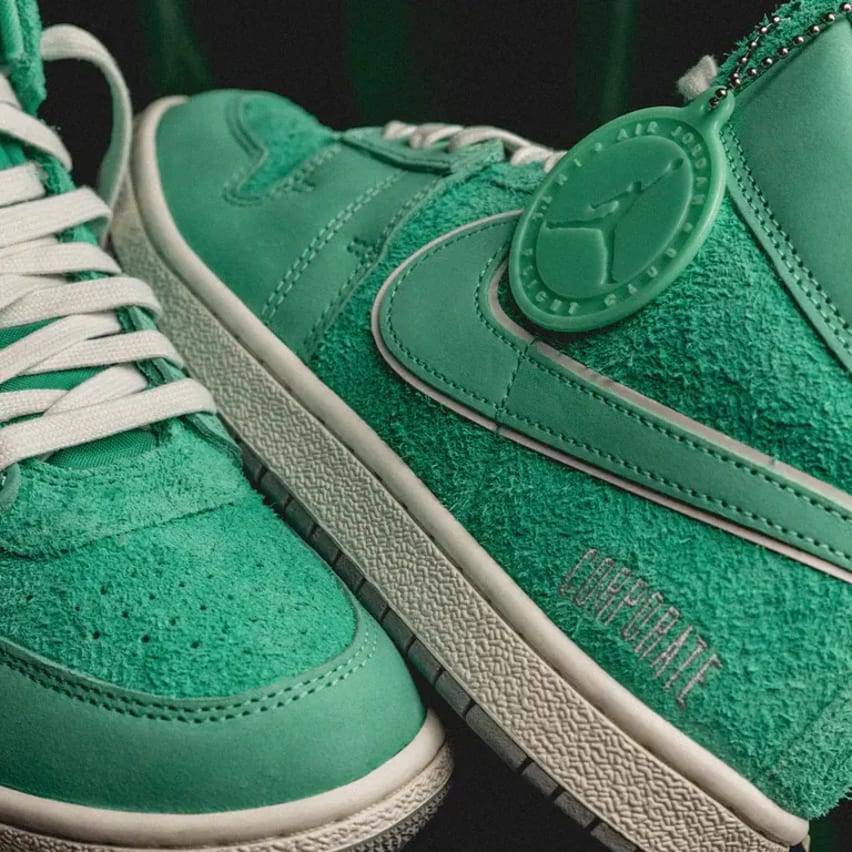 Corporate x Jordan Air Ship PE SP Light Menta Foto 2