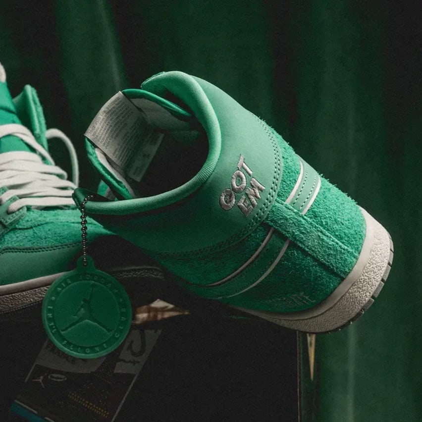 Corporate x Jordan Air Ship PE SP Light Menta Foto 3