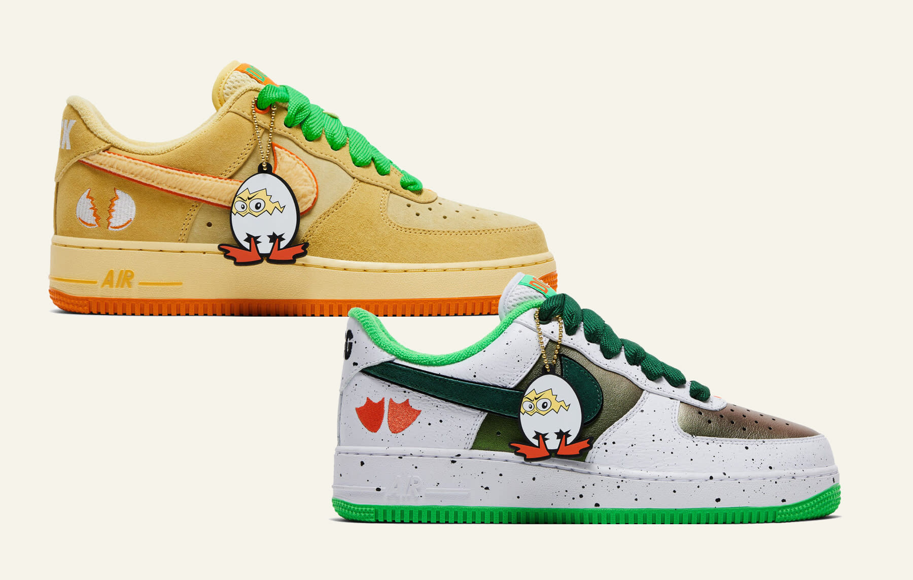 DOAF Oregon x Nike Air Force 1 Low Egg Or Duck Duck Or Egg