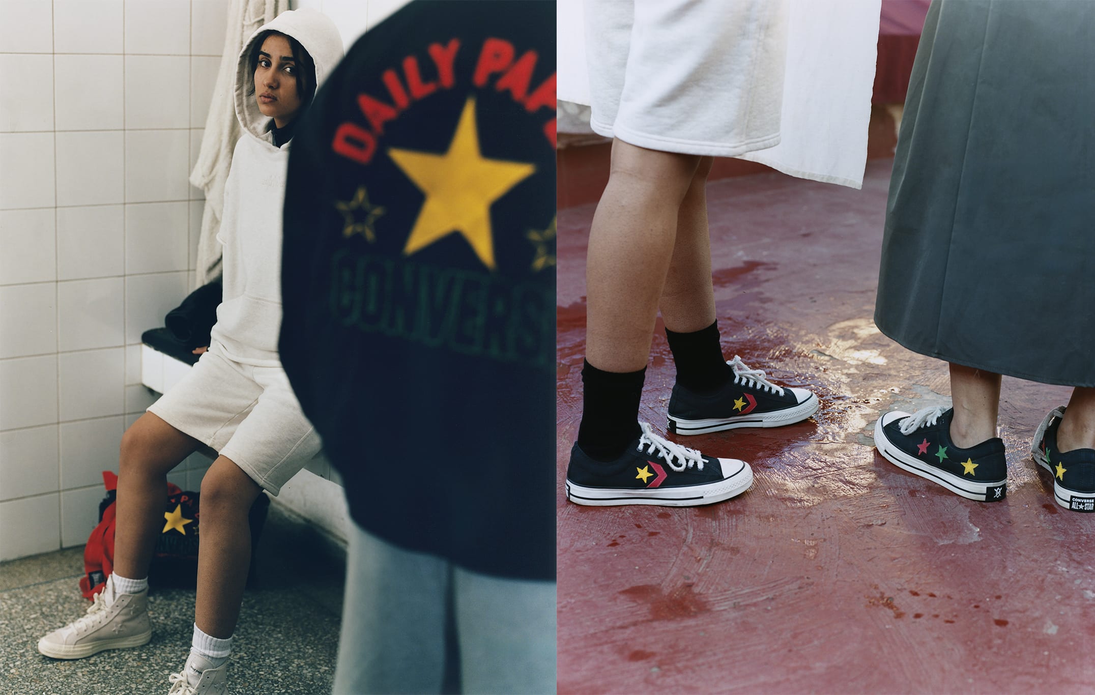 Daily Paper x Converse Star Player 76 sneakers